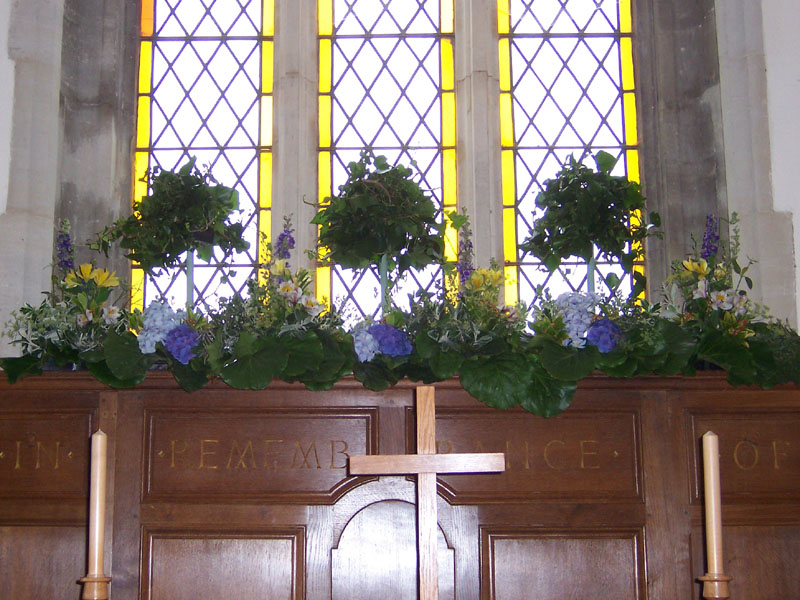 Alter and East Window - Kate Chennells